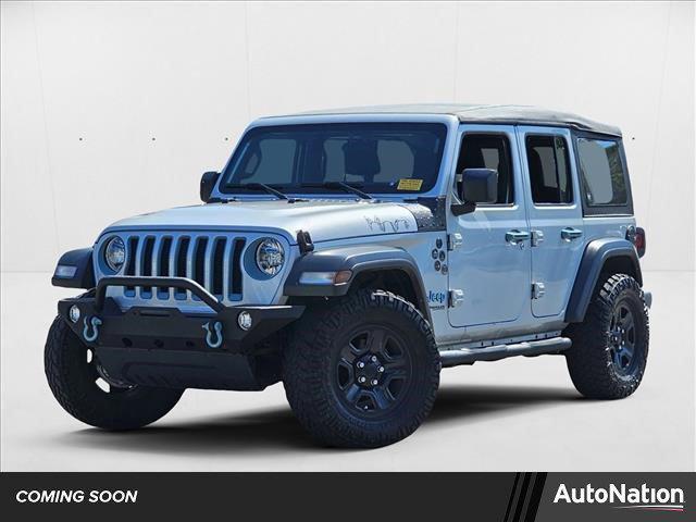used 2022 Jeep Wrangler Unlimited car, priced at $28,892