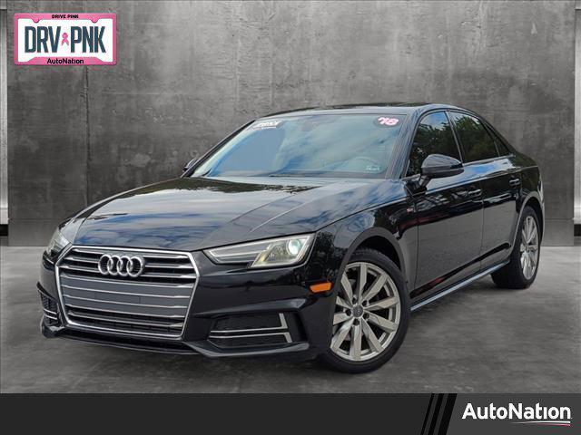 used 2018 Audi A4 car, priced at $17,452