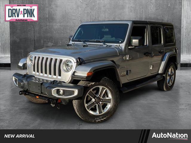 used 2021 Jeep Wrangler Unlimited car, priced at $33,152