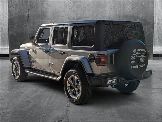 used 2021 Jeep Wrangler Unlimited car, priced at $33,152