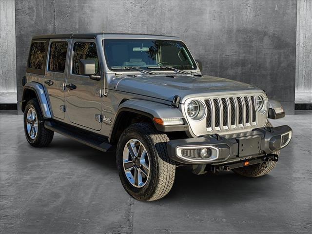 used 2021 Jeep Wrangler Unlimited car, priced at $33,152