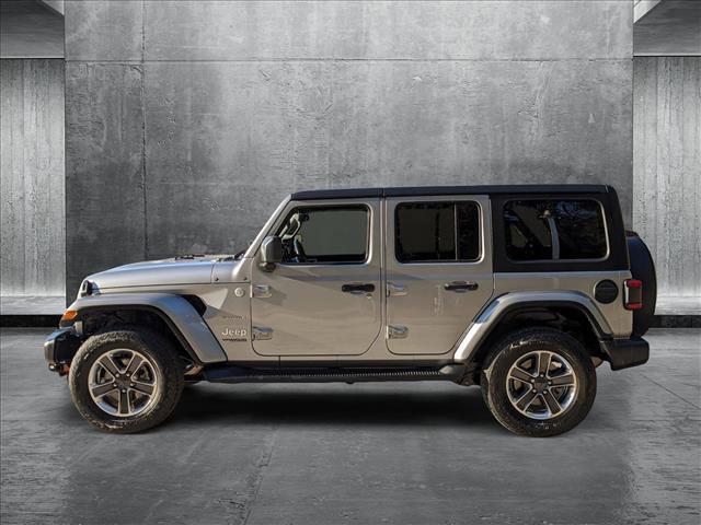 used 2021 Jeep Wrangler Unlimited car, priced at $33,152