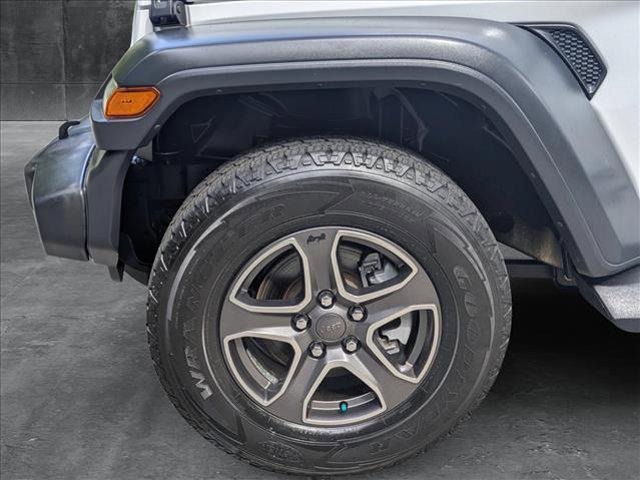 used 2018 Jeep Wrangler Unlimited car, priced at $22,549