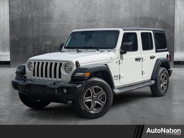 used 2018 Jeep Wrangler Unlimited car, priced at $22,549