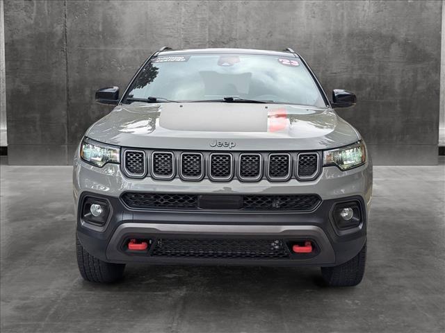 used 2023 Jeep Compass car, priced at $27,009