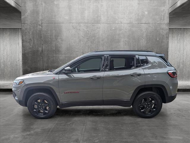 used 2023 Jeep Compass car, priced at $27,009