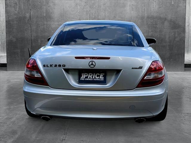 used 2008 Mercedes-Benz SLK-Class car, priced at $13,395