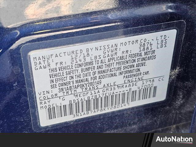 used 2019 Nissan Sentra car, priced at $14,077
