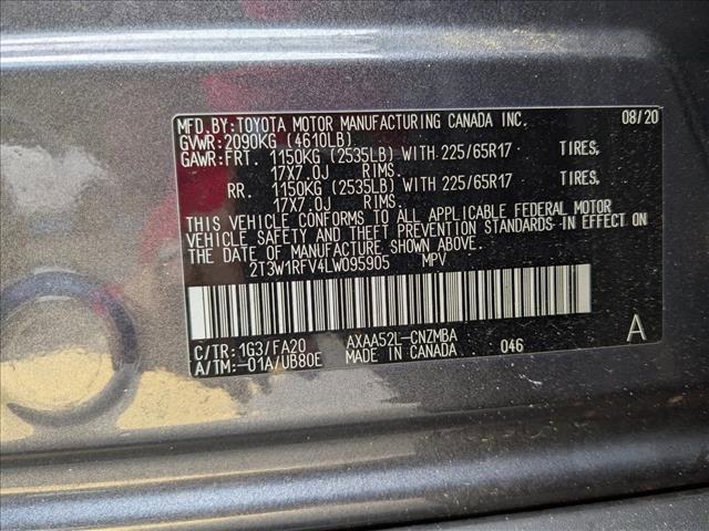 used 2020 Toyota RAV4 car, priced at $26,699