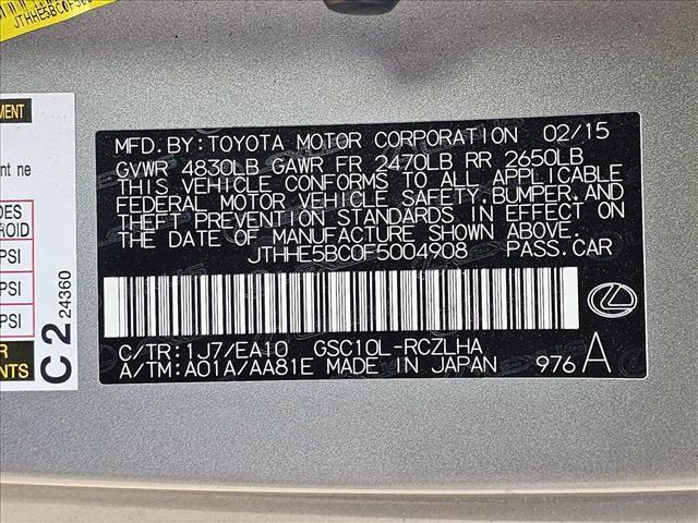 used 2015 Lexus RC 350 car, priced at $23,149