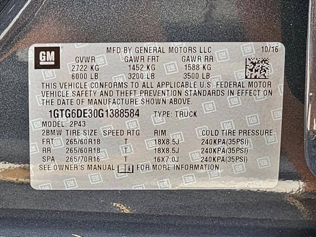 used 2016 GMC Canyon car, priced at $23,425