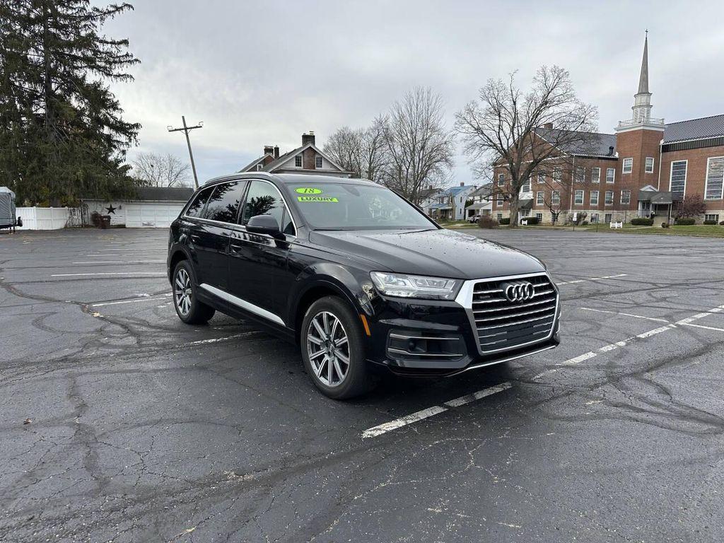 used 2018 Audi Q7 car, priced at $17,999