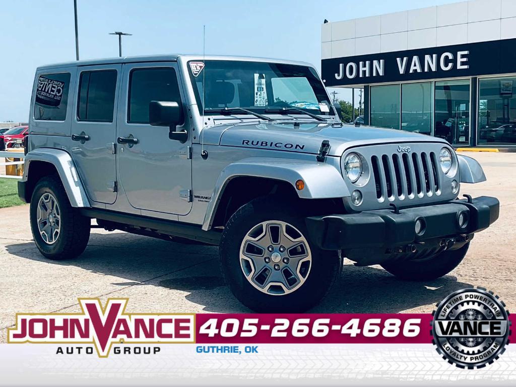 used 2016 Jeep Wrangler Unlimited car, priced at $23,850