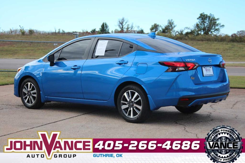 used 2024 Nissan Versa car, priced at $18,350