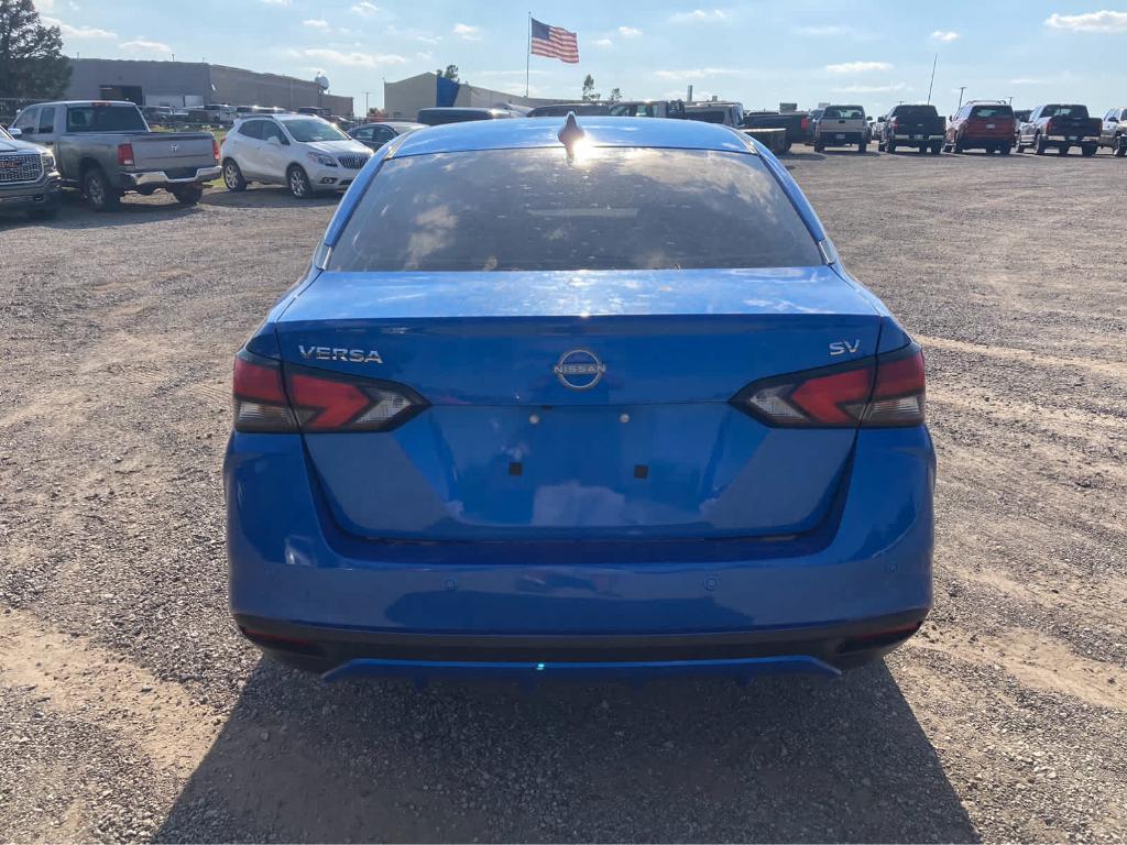 used 2024 Nissan Versa car, priced at $18,700