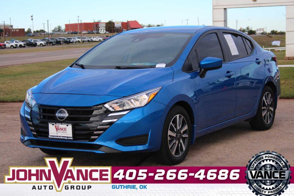 used 2024 Nissan Versa car, priced at $18,350