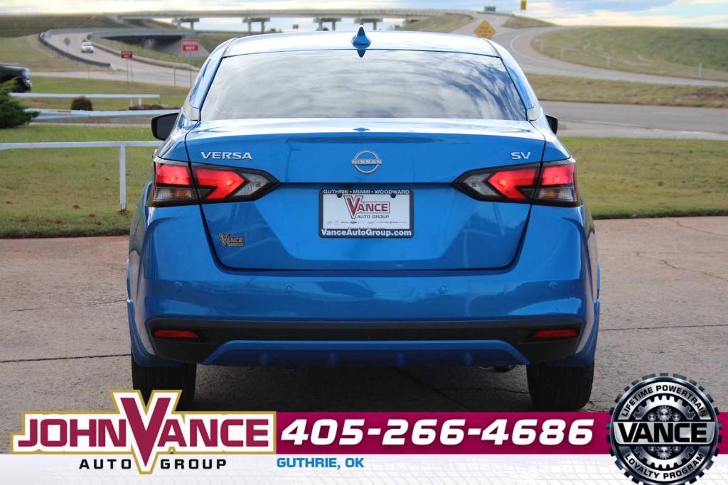 used 2024 Nissan Versa car, priced at $18,350