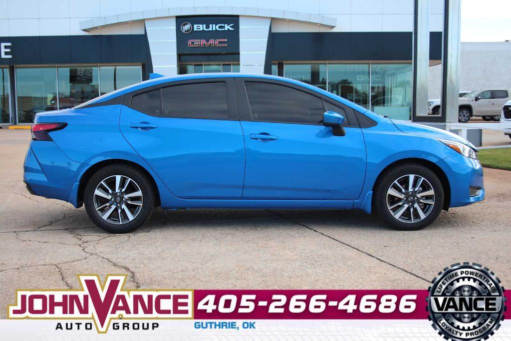 used 2024 Nissan Versa car, priced at $18,350