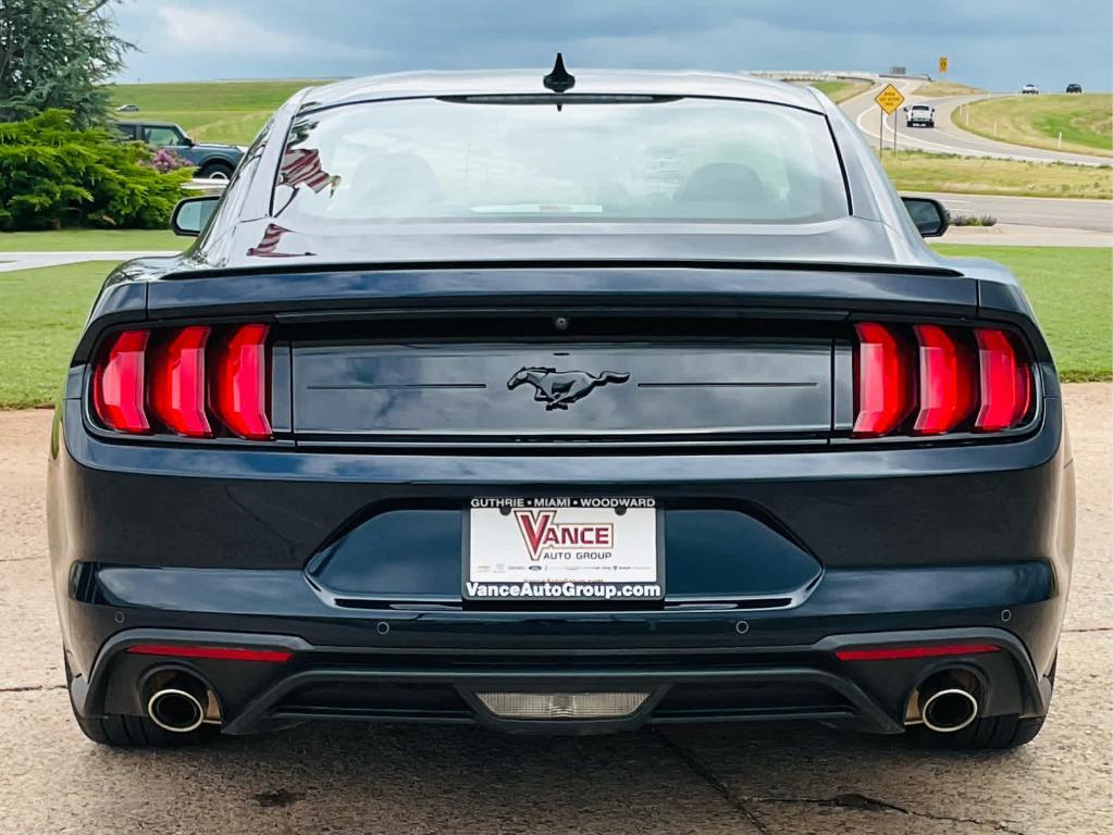 used 2021 Ford Mustang car, priced at $28,500