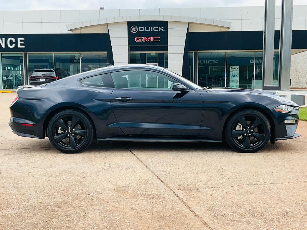 used 2021 Ford Mustang car, priced at $28,500