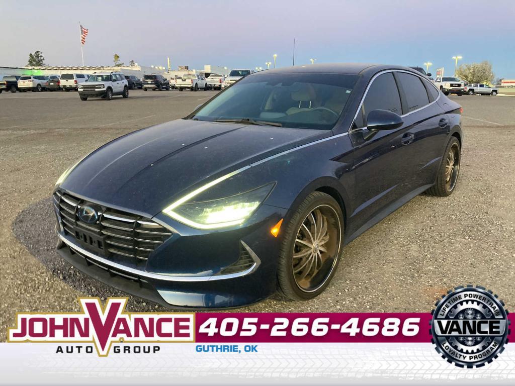 used 2020 Hyundai Sonata car, priced at $17,500