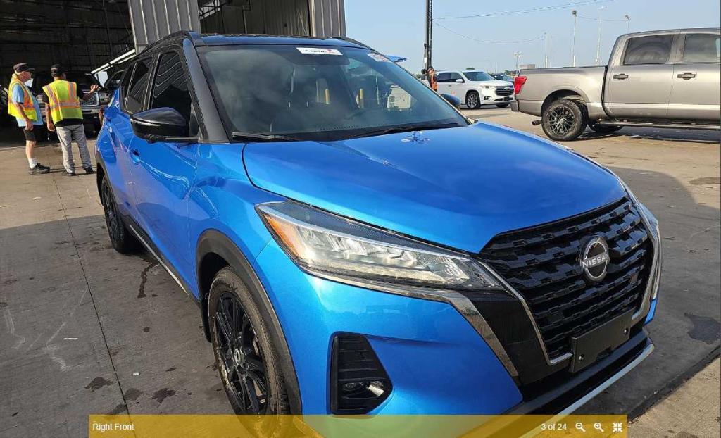 used 2023 Nissan Kicks car, priced at $24,772