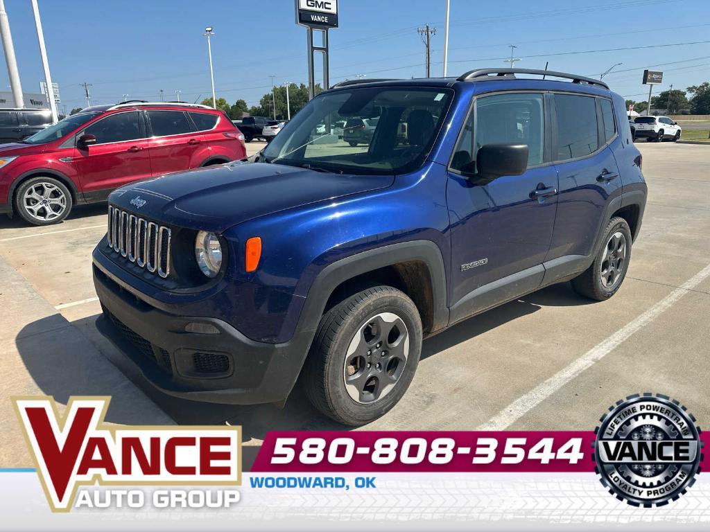 used 2018 Jeep Renegade car, priced at $13,954