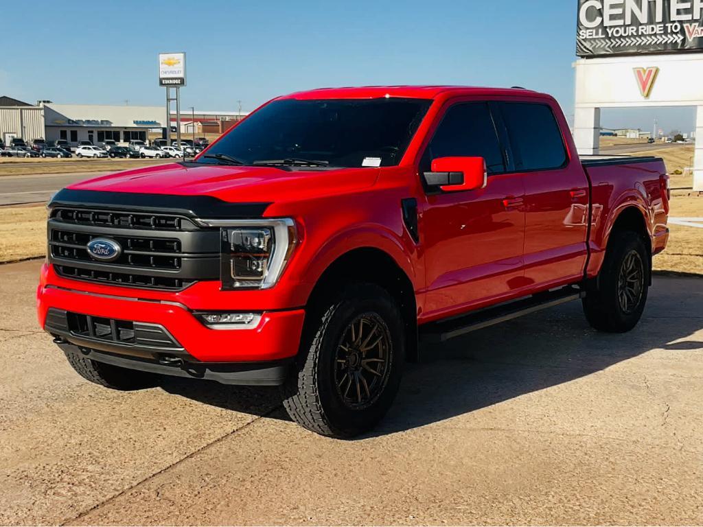 used 2021 Ford F-150 car, priced at $38,500