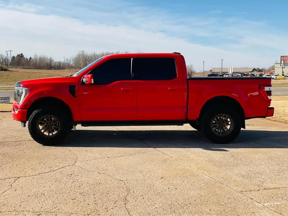 used 2021 Ford F-150 car, priced at $38,500