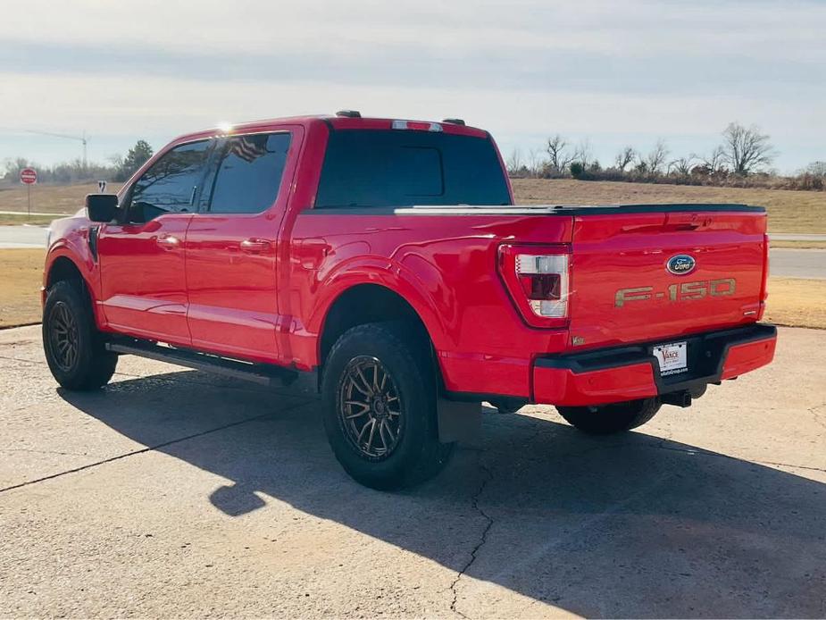 used 2021 Ford F-150 car, priced at $38,500