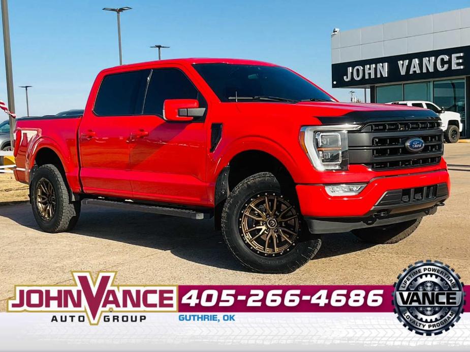 used 2021 Ford F-150 car, priced at $38,500