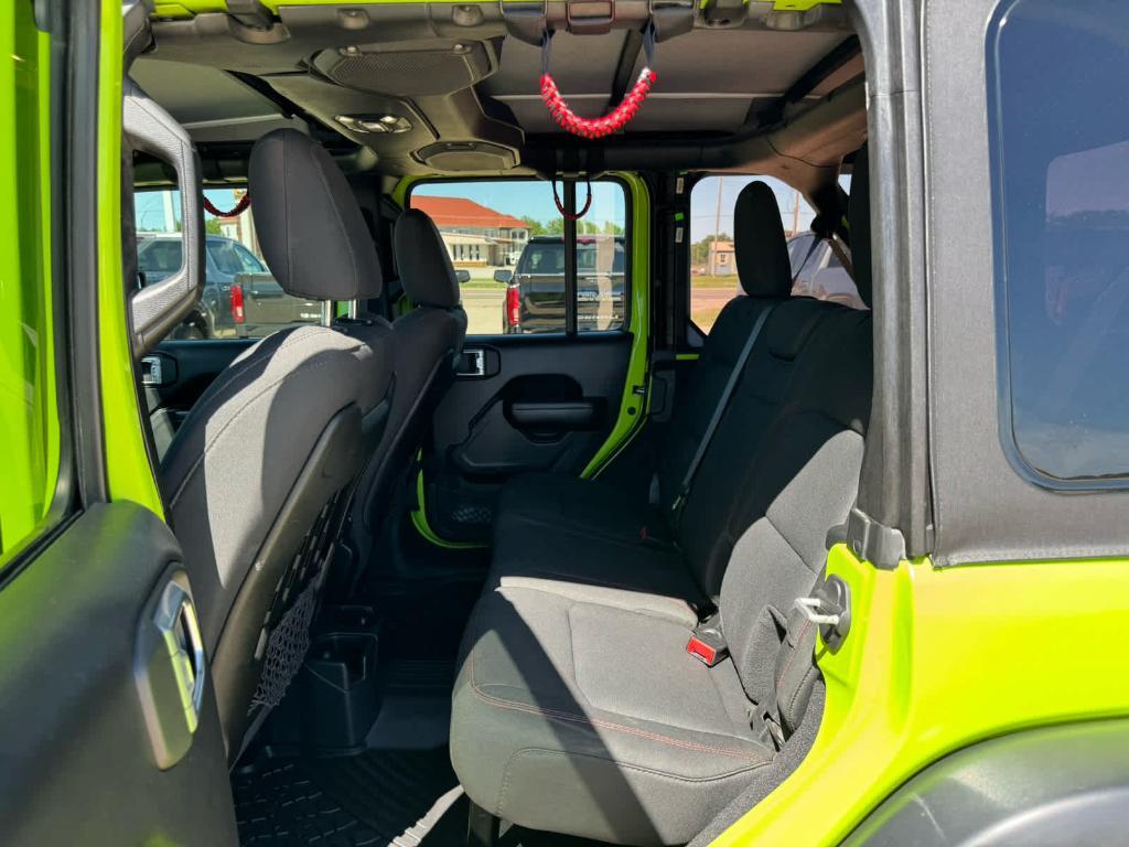 used 2021 Jeep Wrangler Unlimited car, priced at $37,749