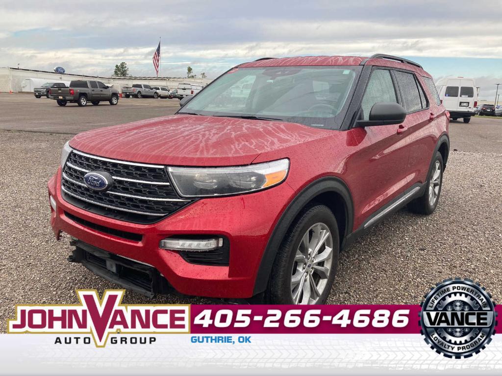 used 2022 Ford Explorer car, priced at $30,850