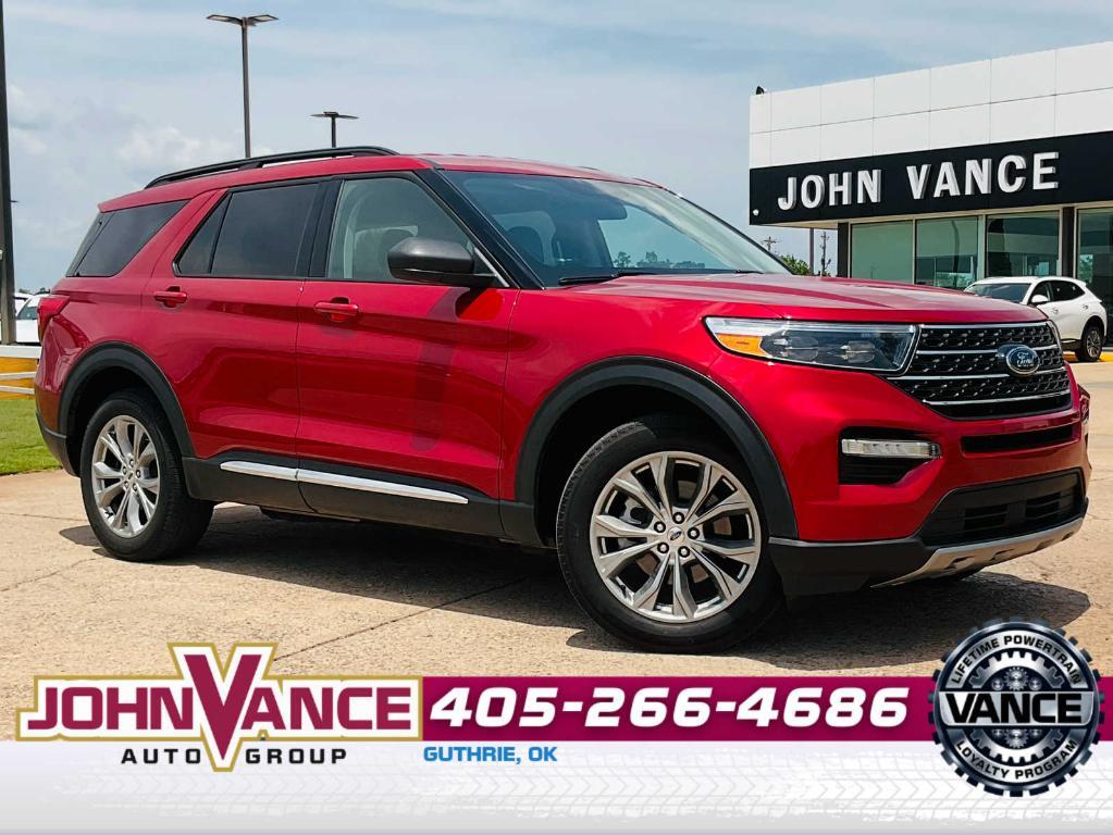 used 2022 Ford Explorer car, priced at $30,350