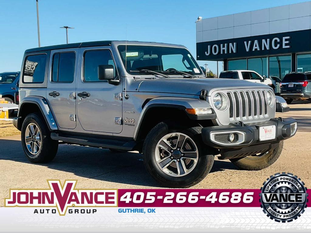 used 2020 Jeep Wrangler Unlimited car, priced at $32,350