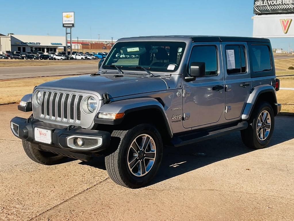 used 2020 Jeep Wrangler Unlimited car, priced at $32,350