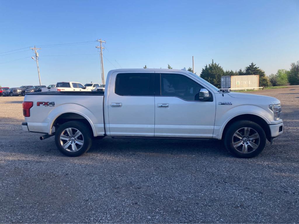 used 2018 Ford F-150 car, priced at $27,500