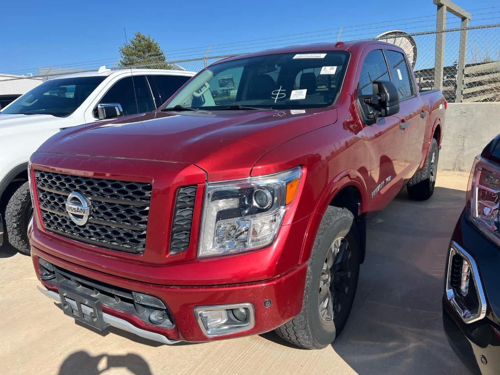 used 2018 Nissan Titan car, priced at $31,718