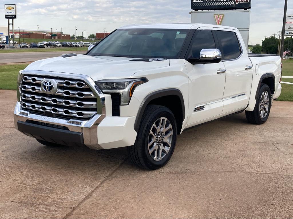 used 2024 Toyota Tundra Hybrid car, priced at $62,500