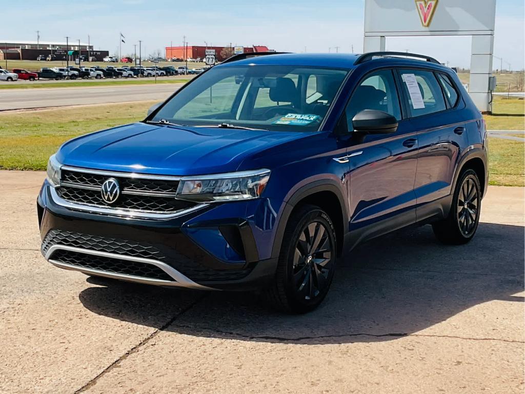 used 2022 Volkswagen Taos car, priced at $21,875