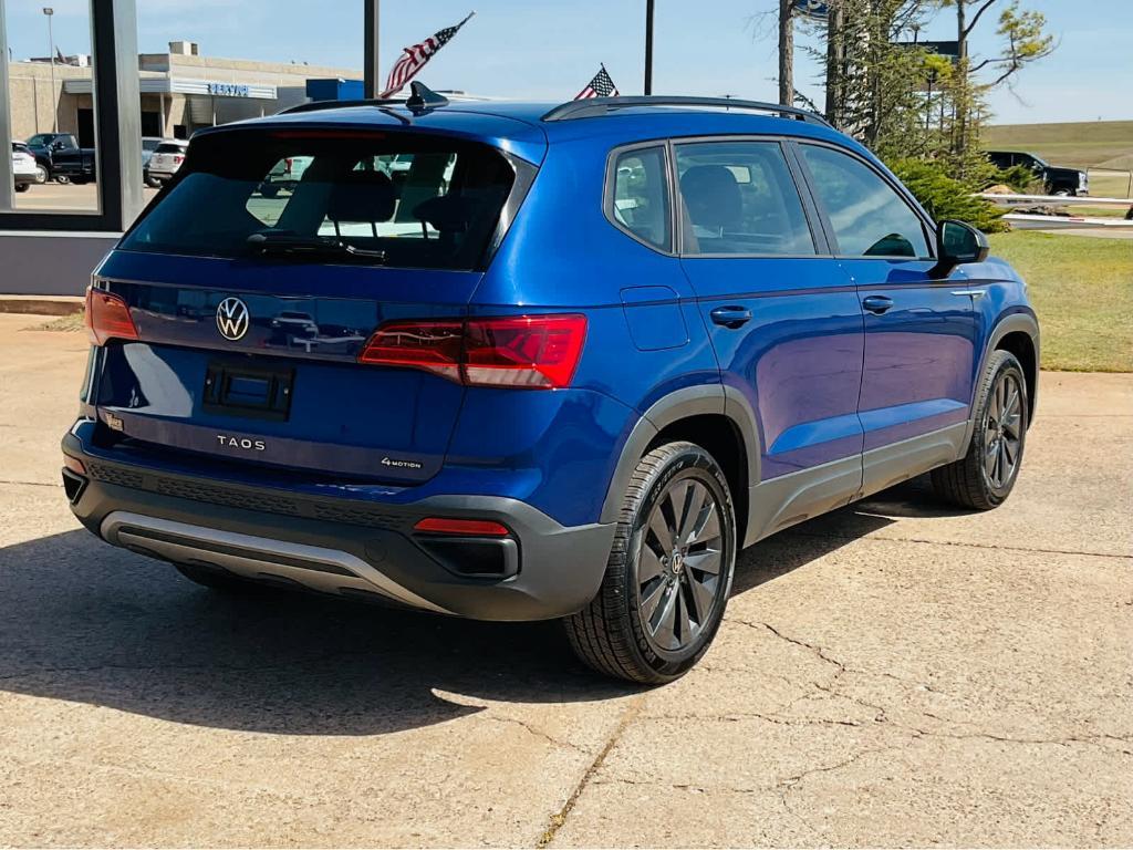 used 2022 Volkswagen Taos car, priced at $21,875