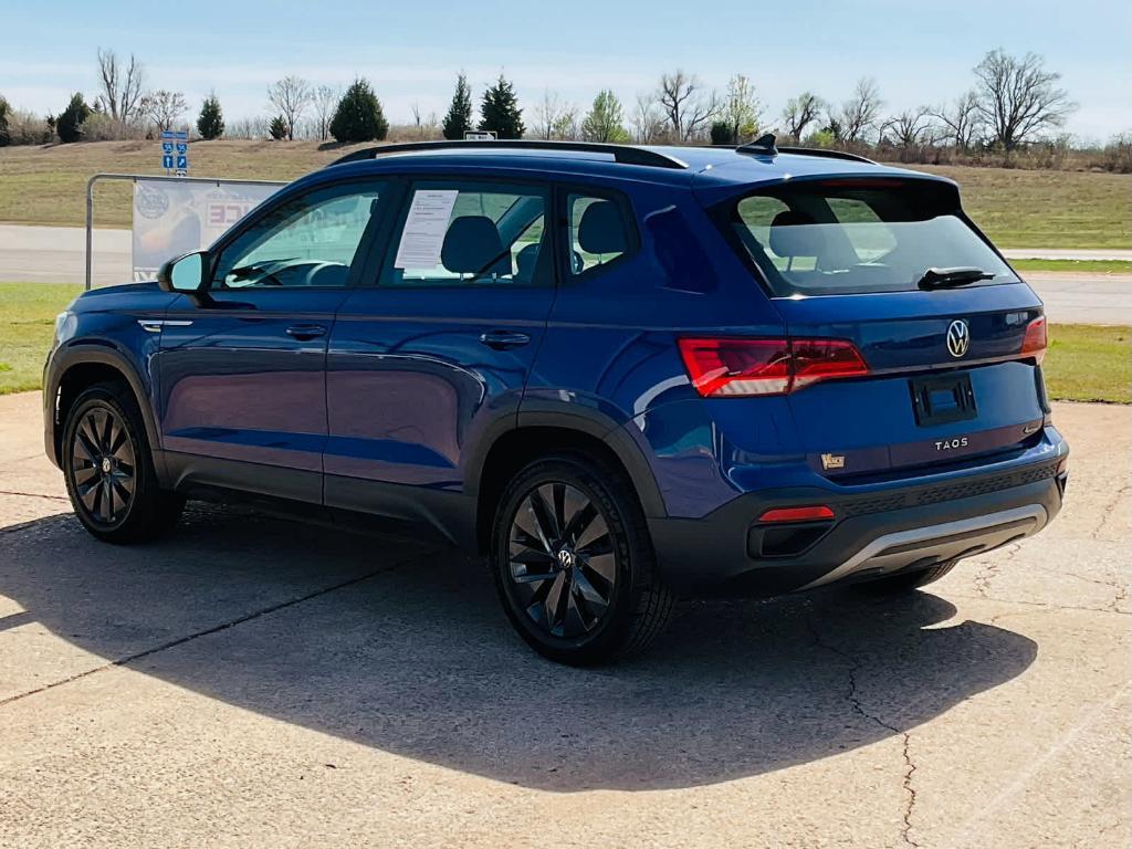 used 2022 Volkswagen Taos car, priced at $21,875