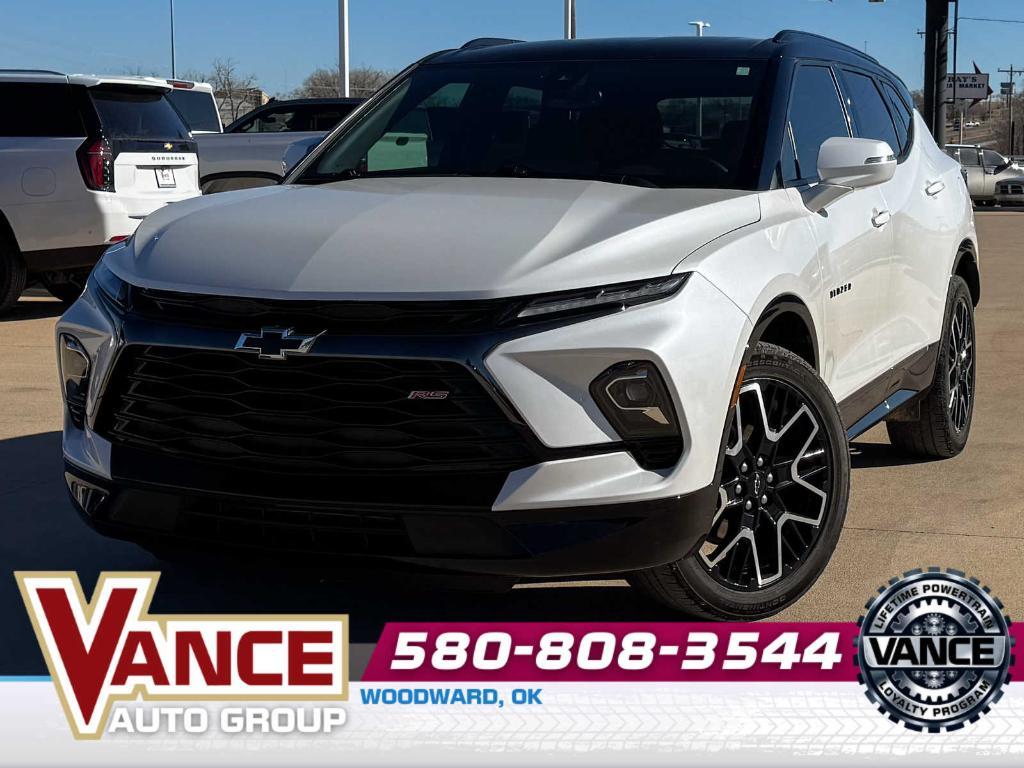 used 2023 Chevrolet Blazer car, priced at $36,240