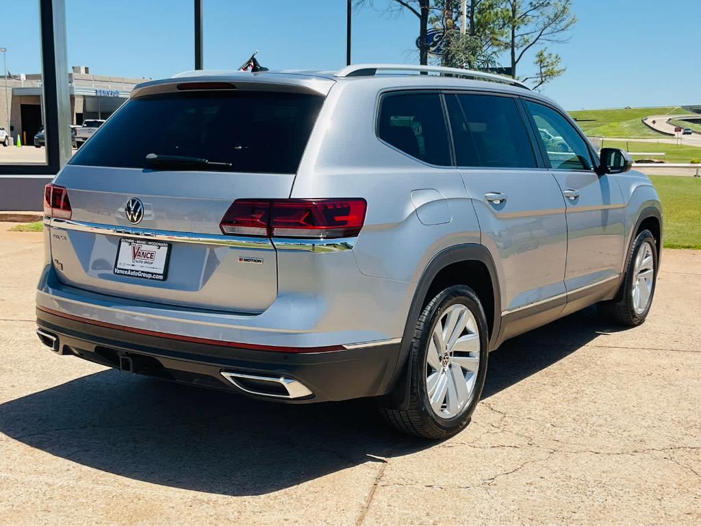 used 2021 Volkswagen Atlas car, priced at $26,500