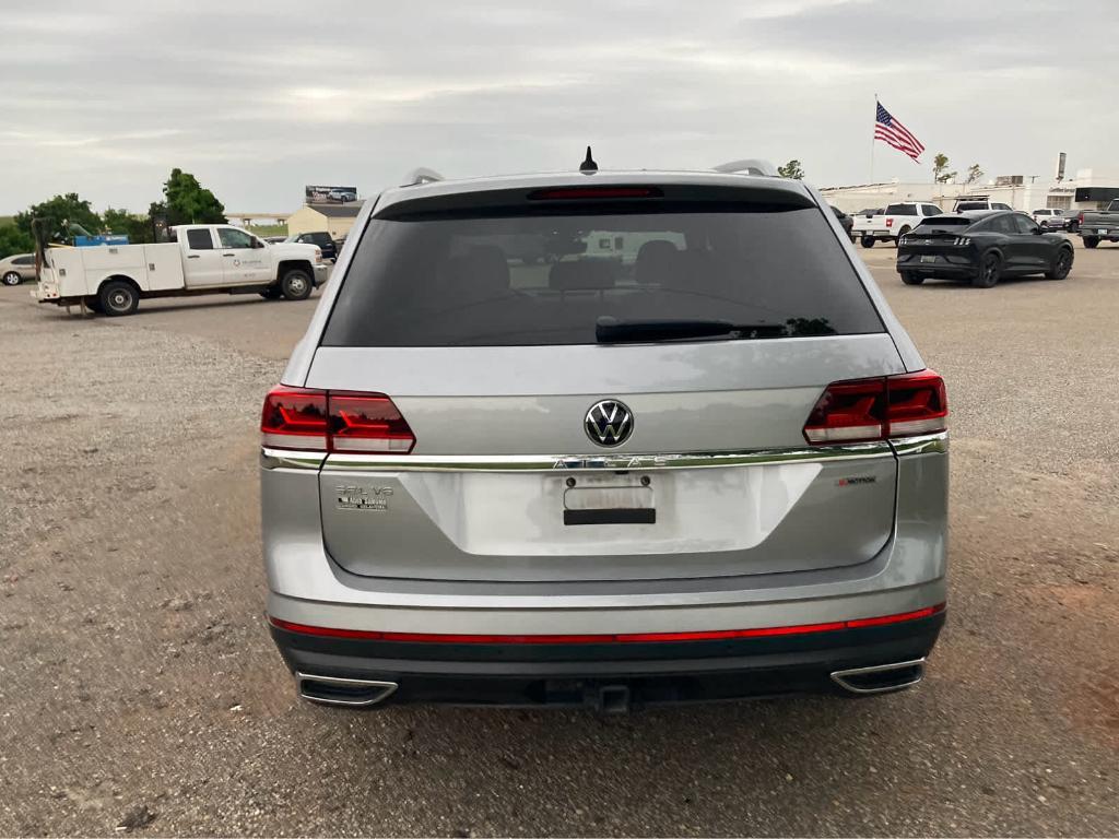 used 2021 Volkswagen Atlas car, priced at $27,500