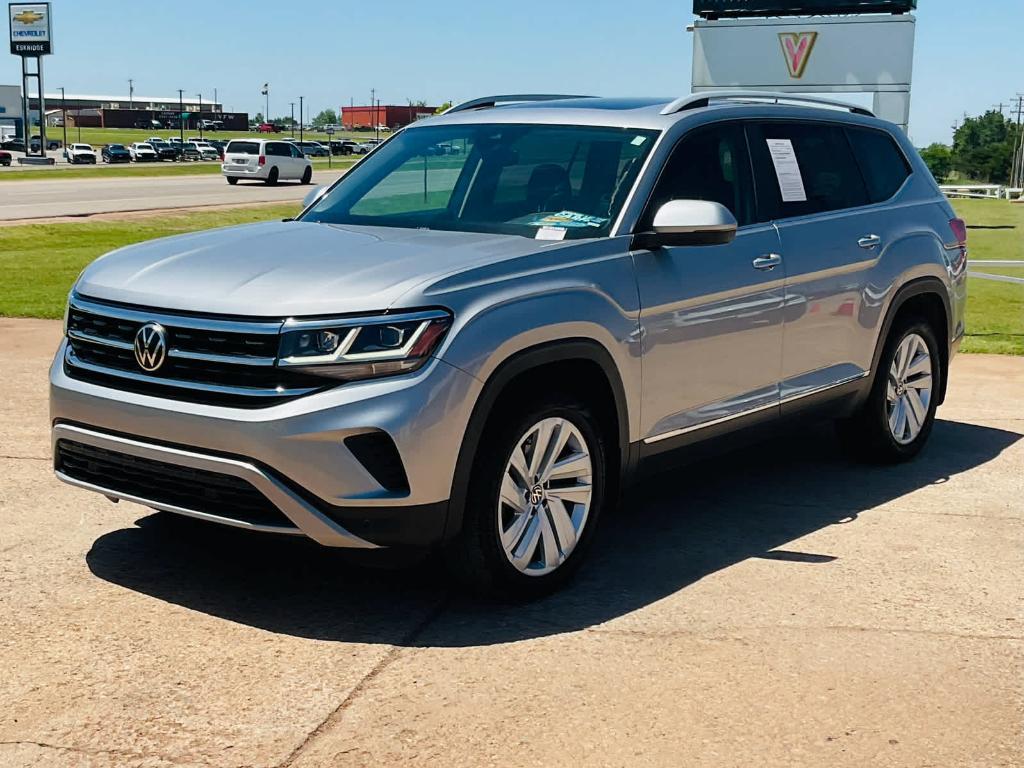 used 2021 Volkswagen Atlas car, priced at $26,500