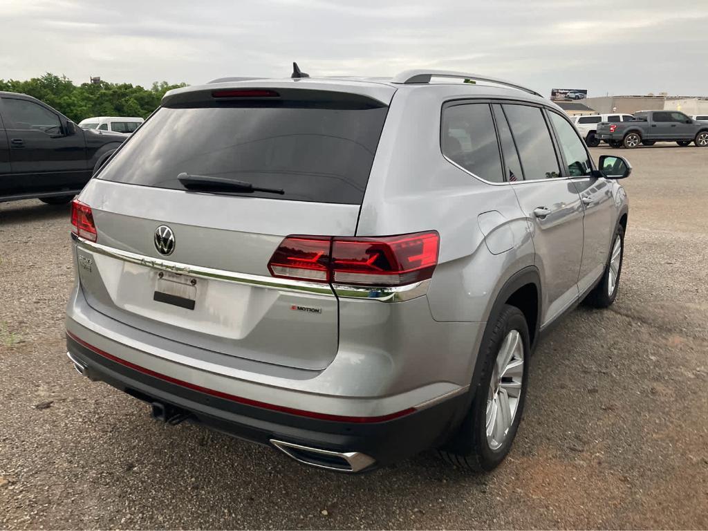 used 2021 Volkswagen Atlas car, priced at $27,500