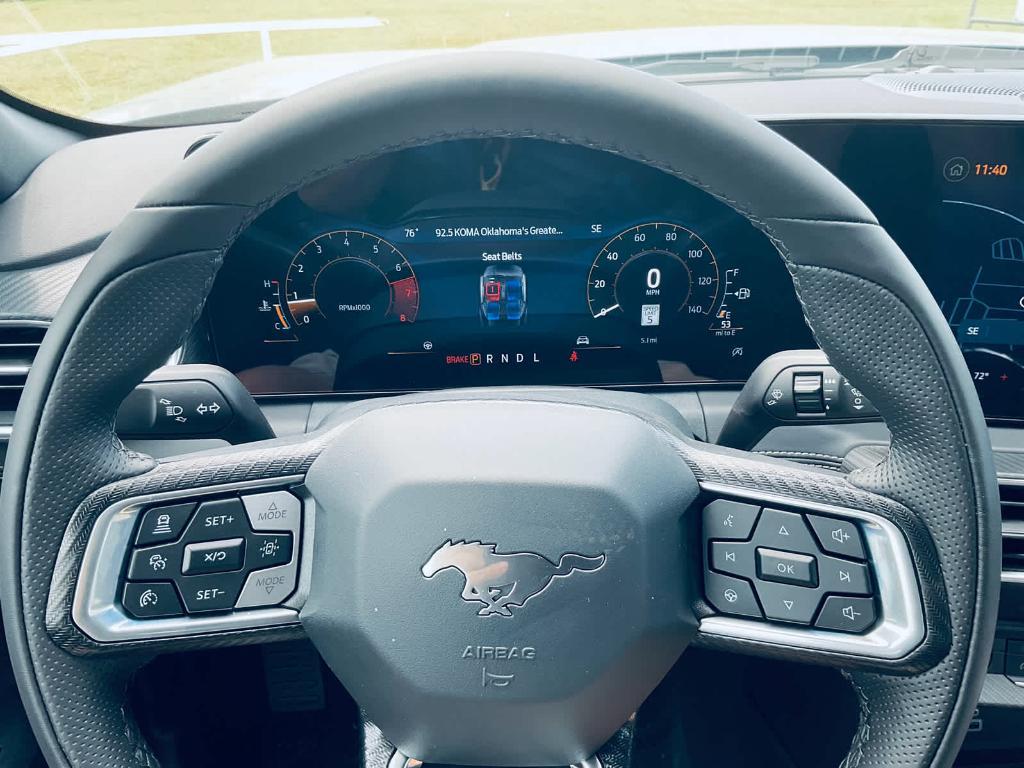 new 2025 Ford Mustang car, priced at $46,465