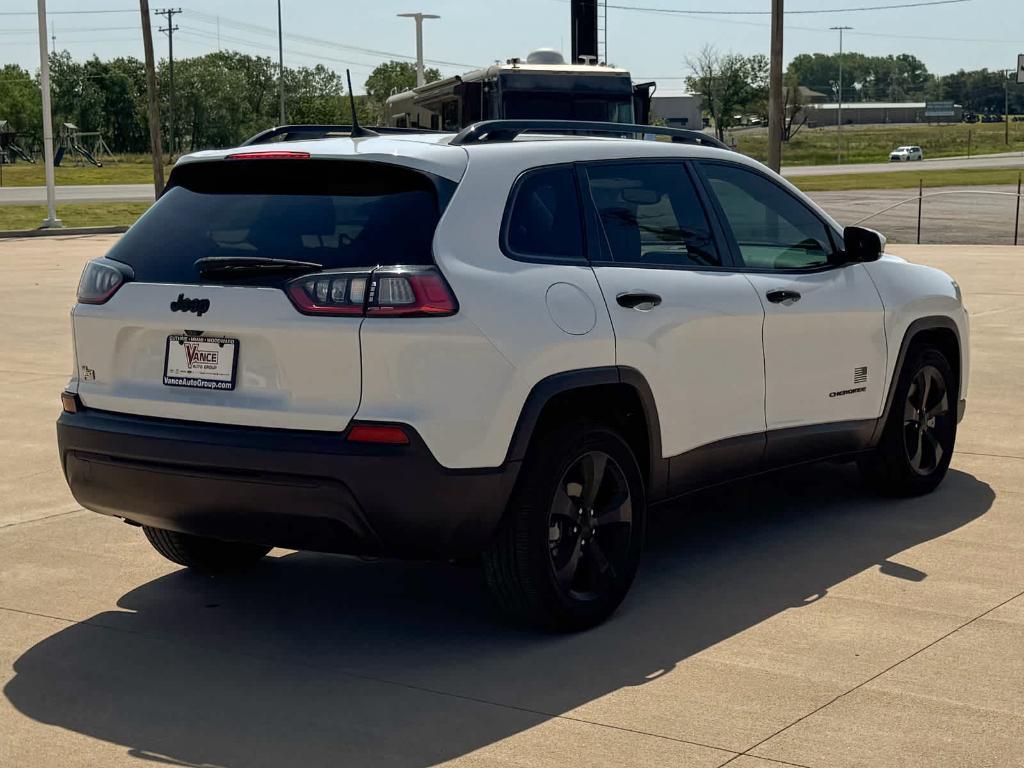 used 2021 Jeep Cherokee car, priced at $15,000