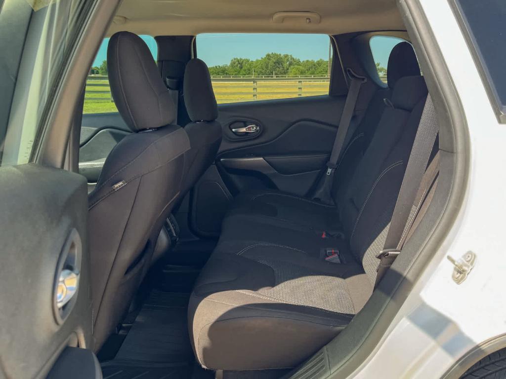 used 2021 Jeep Cherokee car, priced at $15,000